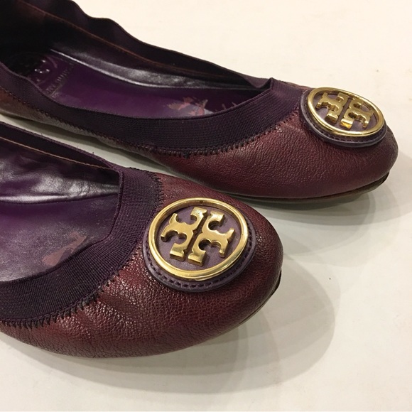 Tory Burch Caroline ballet flats Purple Size 7 - Picture 4 of 13